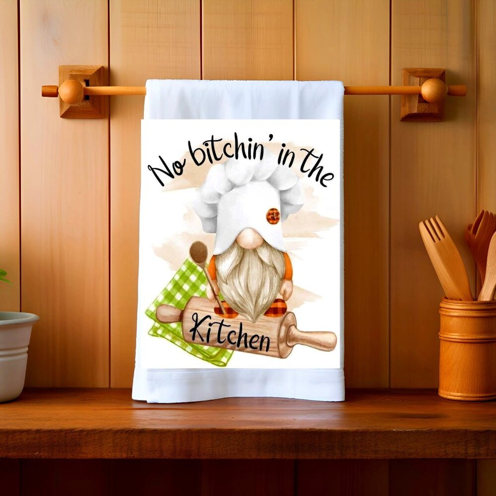 In the kitchen